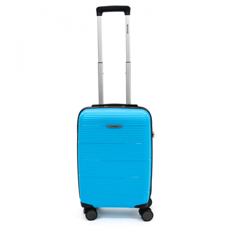 Troler de cabina(S) Lamonza Reno 55x34x21cm, albastru InBagaj [1]