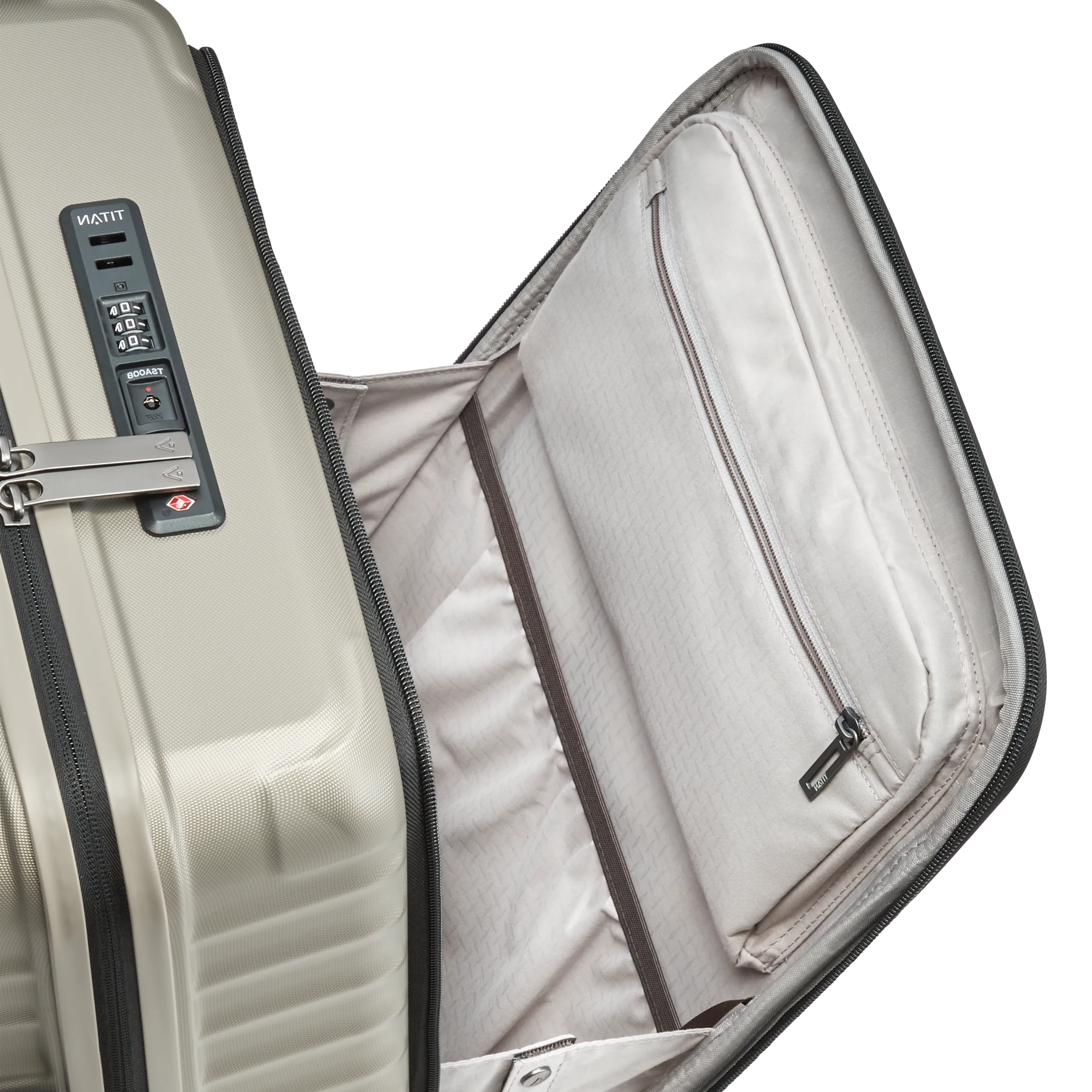 Troler de cabina (S) Titan, LITRON cu buzunar frontal, 55 x 40 x 23 cm [2]
