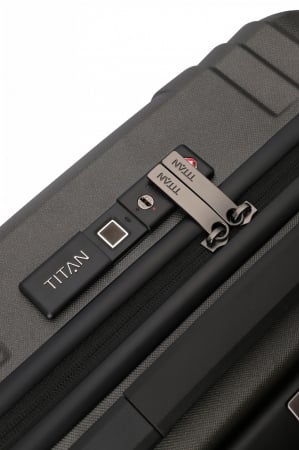 Troler de cabina TITAN X-RAY PRO M ( 50 x 72 x 28 cm) - Amprenta digitala si USB inclus  [11]