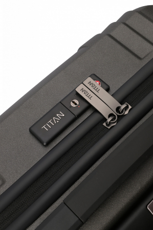 Troler de cabina TITAN X-RAY PRO M ( 50 x 72 x 28 cm) - Amprenta digitala si USB inclus  [12]