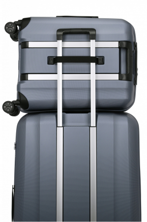 Troler de cabina - TITAN XENON 4 roti 55 cm (S) - Albastru/USB [6]