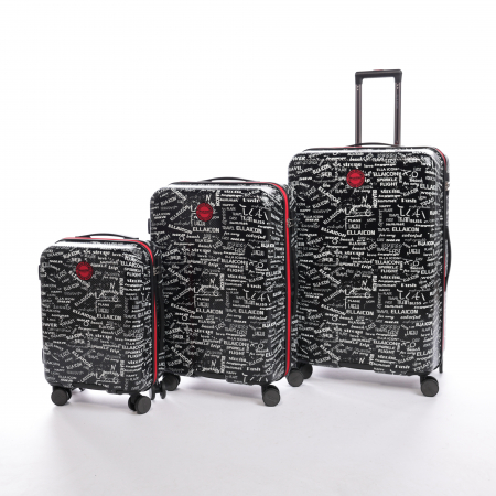 TROLER de cala ELLA ICON URBAN NEGRU - 80X52X30 CM [6]