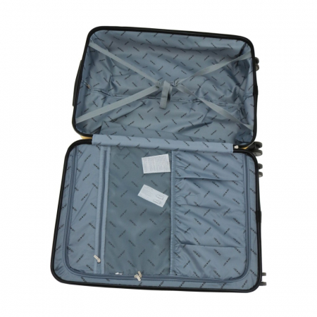 Troler de cala LAMONZA GLAMOUR 78X51X31 CM, 4 KG, CANTAR INCORPORAT - ALBASTRU INBAGAJ [1]