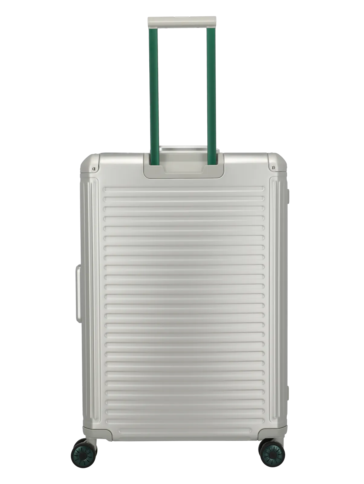 Troler de cala mare(L) Travelite NEXT 77x52x29 cm, Aluminiu, Argintiu-Verde,Ediţie specială [1]