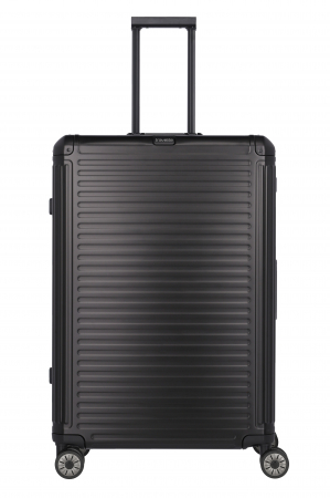 Bagaje Premium - Troler de cala mare(L) Travelite NEXT 77x52x29 cm, Aluminiu, Negru