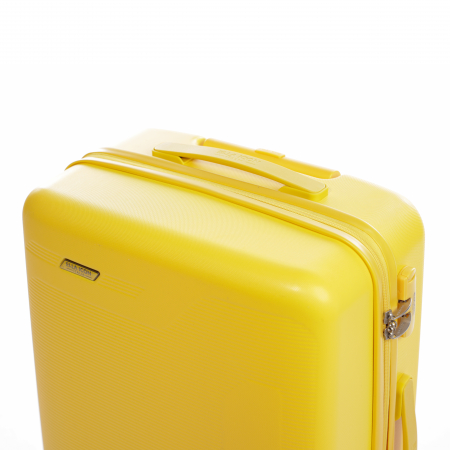 Troler de cala mediu ELLA ICON FLY Galben 67X45X27 CM  InBagaj [3]