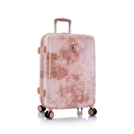 Troler de cala mediu Heys Fashion Spinner Roz 66x45x29cm  InBagaj.ro [1]