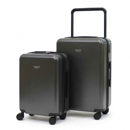 Troler de cala mediu(M) ELLA ICON SHINE NEGRU 68X46X26CM InBagaj [6]