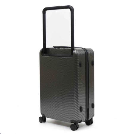 Troler de cala mediu(M) ELLA ICON SHINE NEGRU 68X46X26CM InBagaj [1]