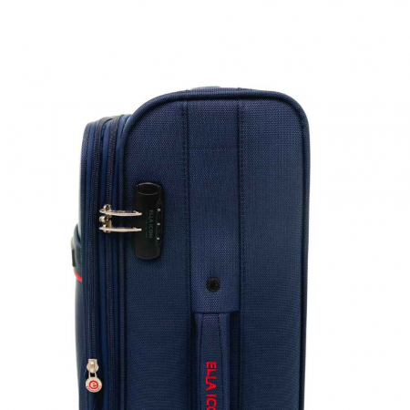 Troler de cala mediu(M) ELLA ICON PETRA TEXTIL ROSU 69X41X28 CM [3]