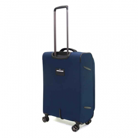 Troler de cala mediu(M) ELLA ICON STARK TEXTIL BLEUMARIN 69X42X27 CM InBagaj [1]