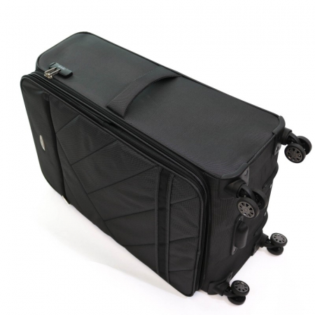 Troler de cala mare (L) Lamonza Glamour 78x48x28 cm, Gri InBagaj [6]