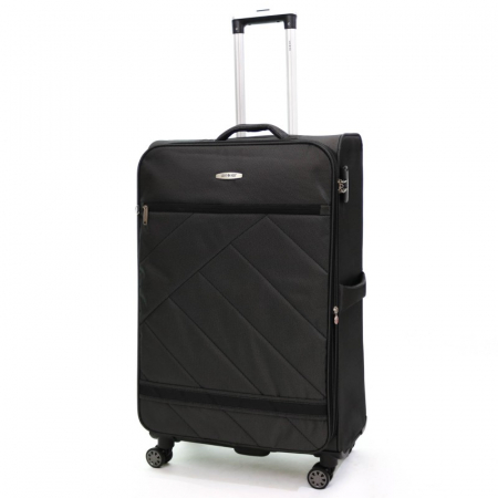Trolere de cală mari - Troler de cala mare (L) Lamonza Glamour 78x48x28 cm, Gri InBagaj