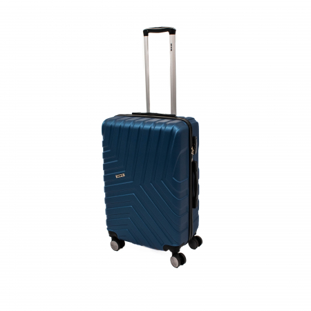 Trolere de cală medii - Troler de cala mediu (M) Lamonza Malibu 65x42x26 cm, albastru inchis  InBagaj