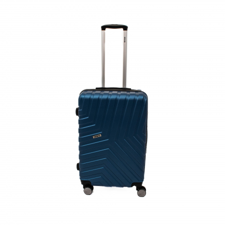Troler de cala mediu (M) Lamonza Malibu 65x42x26 cm, albastru inchis  InBagaj [2]