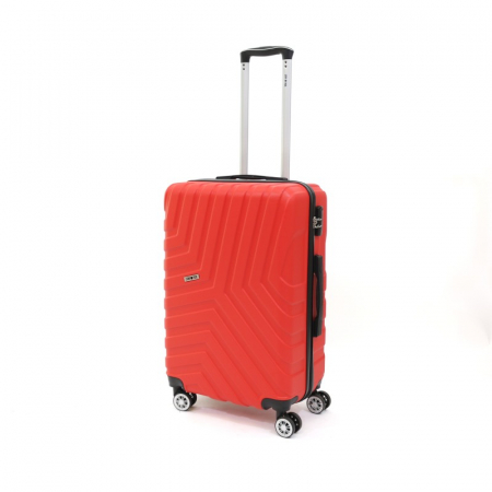 Trolere de cală medii - Troler de cala mediu (M) Lamonza Malibu 65x42x26 cm, rosu InBagaj