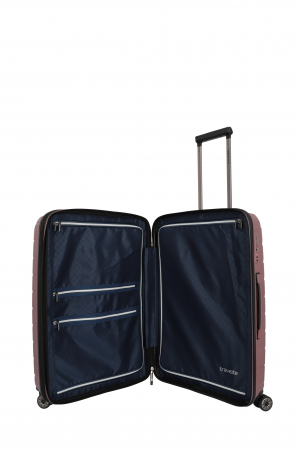 Troler de cala mediu(M) travelite AIR BASE 4 roti spinner 67 x 45 x 27 cm [5]