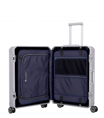 Troler de cala mediu(M) Travelite NEXT 67x47x26 cm, Aluminiu, Negru [3]