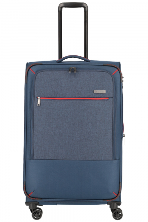 Trolere de cală mari - Troler de cala Travelite Arona 4 roti duble 77 cm L Extensibil