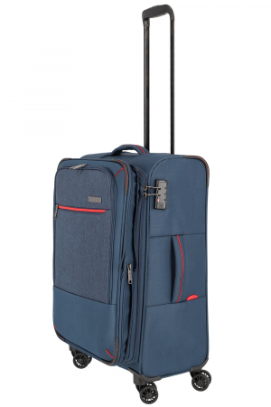 Troler de cala Travelite Arona 4 roti duble 66 cm M Extensibil [7]