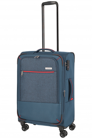 Troler de cala Travelite Arona 4 roti duble 66 cm M Extensibil [8]
