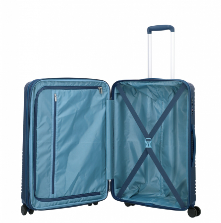 Troler de cala Travelite ZENIT 4 roti duble (spinner) 68 cm M extensibil [5]