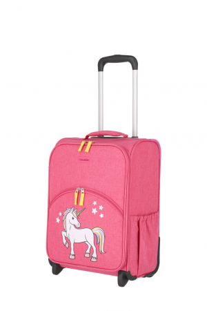 Troler de copii travelite YOUNGSTER Unicornul, 2 roti, roz, 31 x 44 x 18 cm [1]
