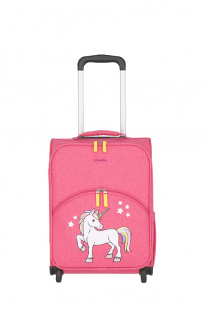 Troler de copii travelite YOUNGSTER Unicornul, 2 roti, roz, 31 x 44 x 18 cm [0]