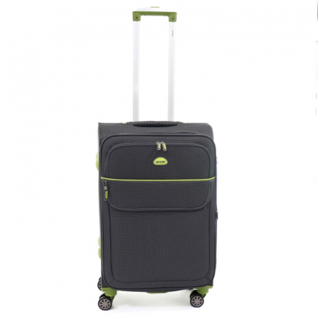 Trolere de cală medii - Troler Lamonza Superlight 68 cm, 4 roti, extensibil 30%, Gri