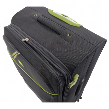 Troler Lamonza Superlight 78 cm, Gri, 4 roti [4]