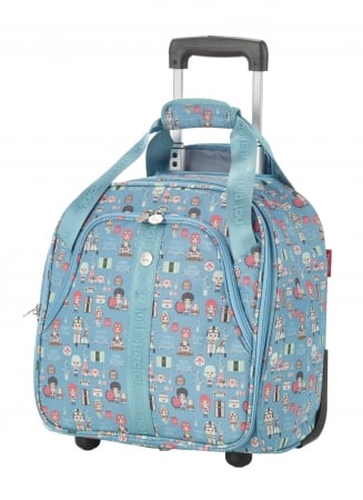 Troler LIL'LEDY 2 roti duble -  40 cm - inbagaj [5]