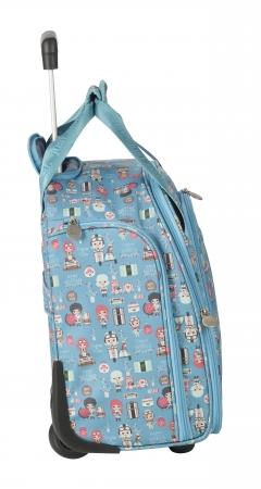 Troler LIL'LEDY 2 roti duble -  40 cm - inbagaj [3]