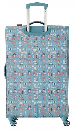 Troler LIL'LEDY 4 roti duble  L- 76 cm - inbagaj [1]