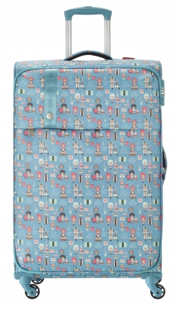 Troler LIL'LEDY 4 roti duble  L- 76 cm - inbagaj [0]