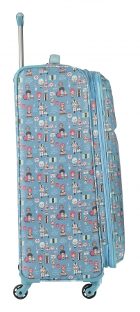 Troler LIL'LEDY 4 roti duble  L- 76 cm - inbagaj [4]