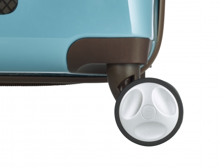 Troler LIL'LEDY 4 roti duble  S- 54 cm, turquoise -inbagaj [3]