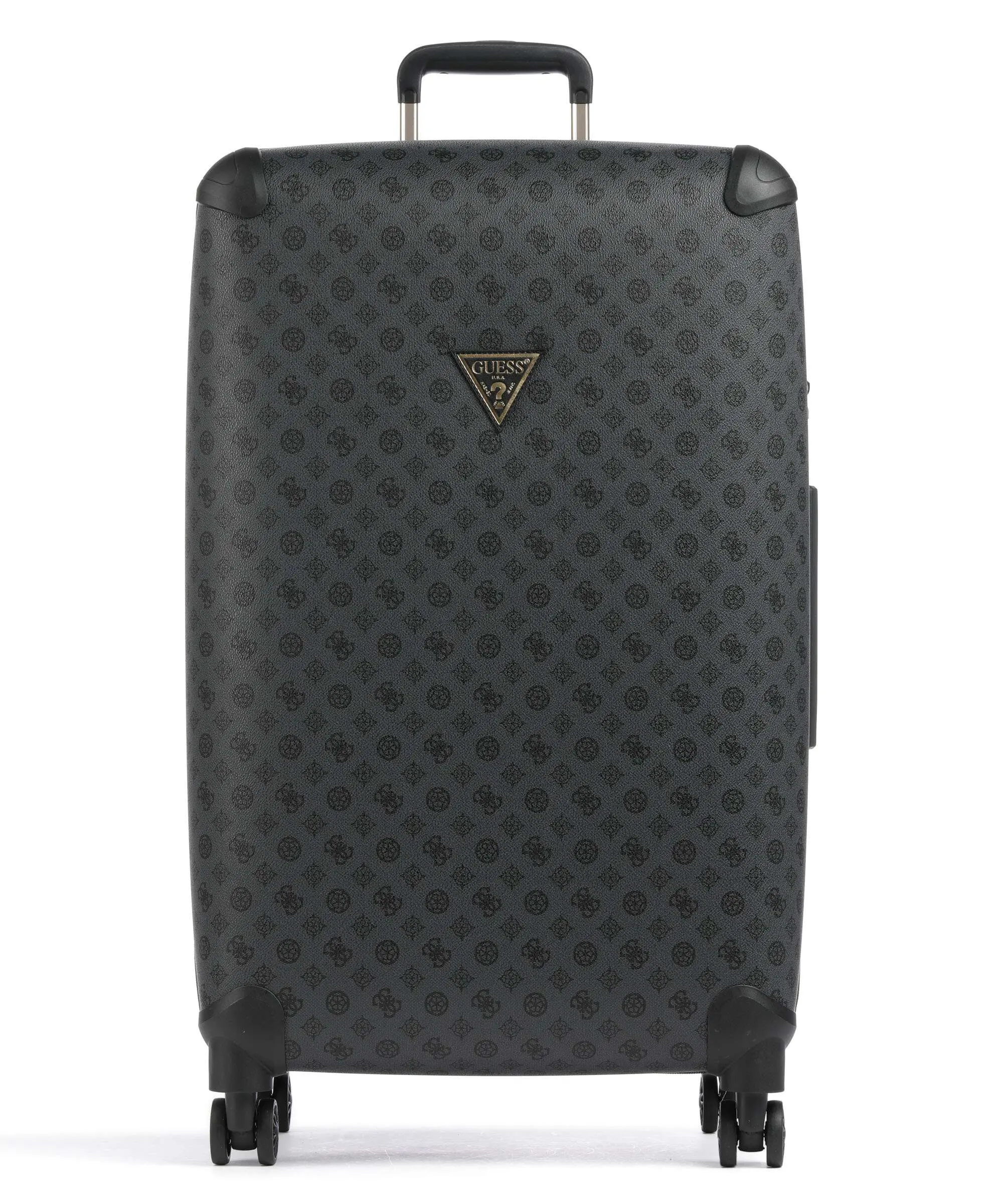 Trolere de cală mari - Troler mare GUESS Wilder 77 cm Negru
