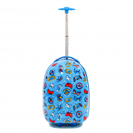 Trolere de cabină - Troler pentru copii Ella Icon JOYSTICK Albastru 46X30X24