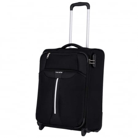 Set trolere Travelite Speedline 4 roti L/M extensibil/S/ Geanta de bord inclusa - Negru [3]