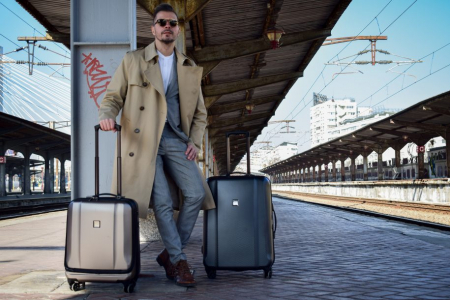 Troler TITAN XENON DELUXE 4 roti 67 cm [8]