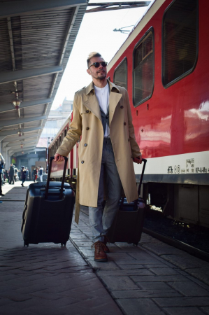 Troler TITAN XENON DELUXE 4 roti 67 cm [7]