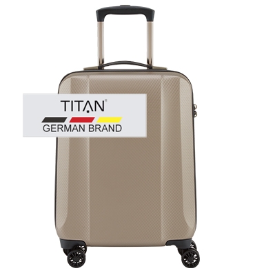 Trolere de cabină - Troler cabina TITAN XENON DELUXE 4 roti 55 cm