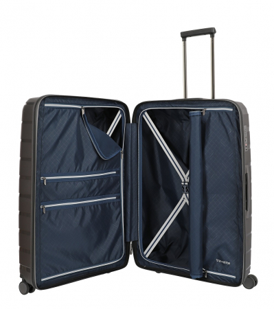 Troler de cala mare(L) travelite AIR BASE 4 roti DUBLE 77 CM - L [1]