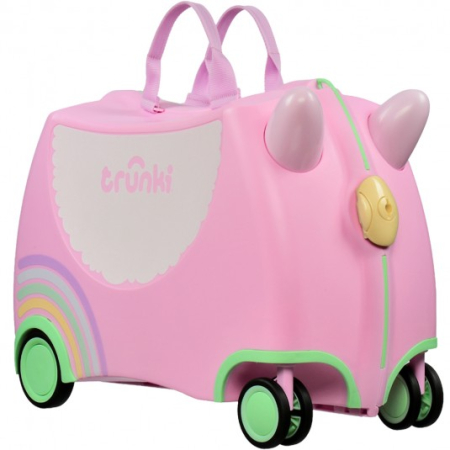 Cosmetice BIO pentru copii - Valiza Trunki Una - Unicornul Glide