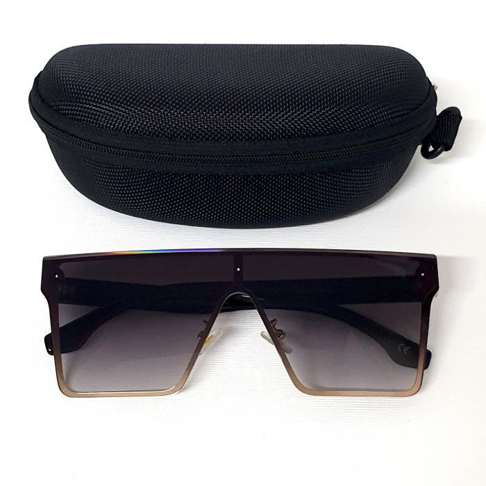 Ochelari de soare bărbați, cu filtru de protecție UV 400, cu toc cadou, OSB02 [4]