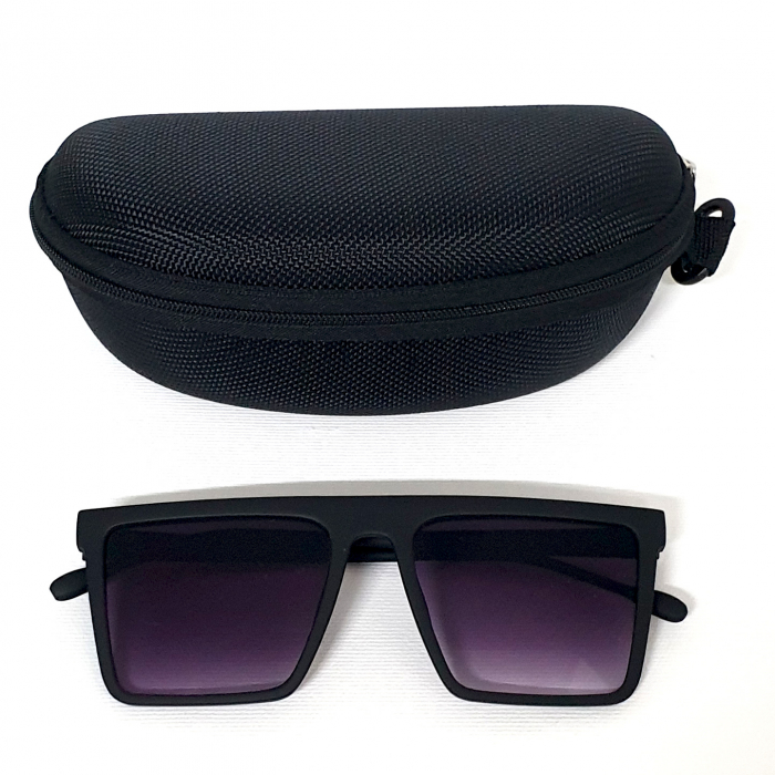 Ochelari de soare unisex, cu filtru de protecție UV 400, cu toc cadou, OSX04 [3]