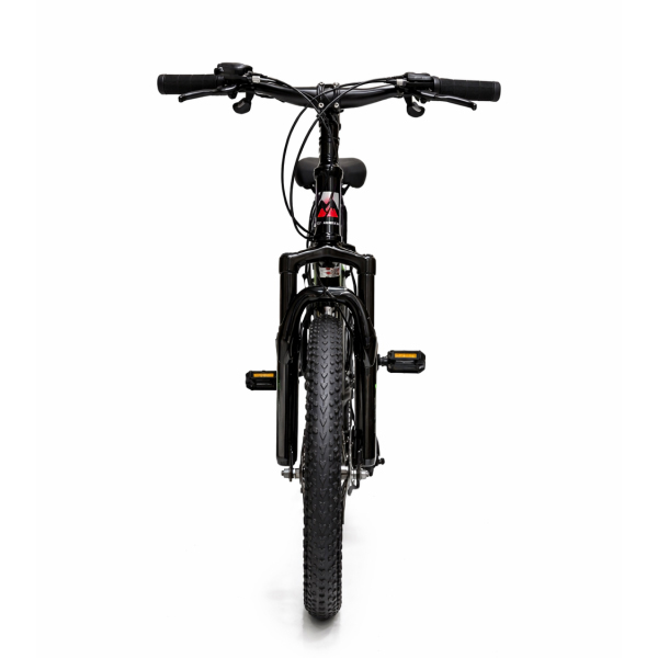 Bicicletă Caraiman, pliabilă, roți 20 inch, cu dublă suspensie, frâne pe disc, roșie [9]