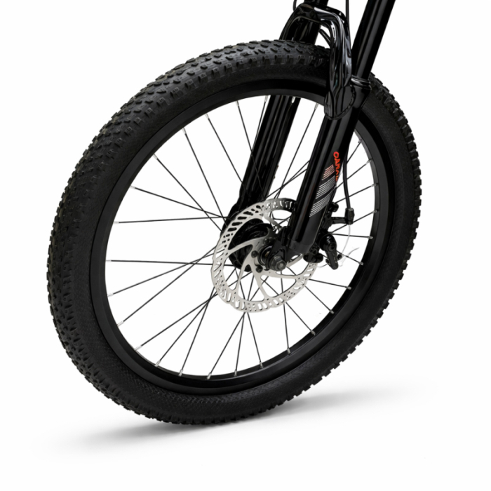Bicicletă Caraiman, pliabilă, roți 20 inch, cu dublă suspensie, frâne pe disc, roșie [6]