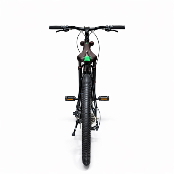 Bicicletă Caraiman, pliabilă, roți 26 inch, cu dublă suspensie, frâne pe disc, verde [9]