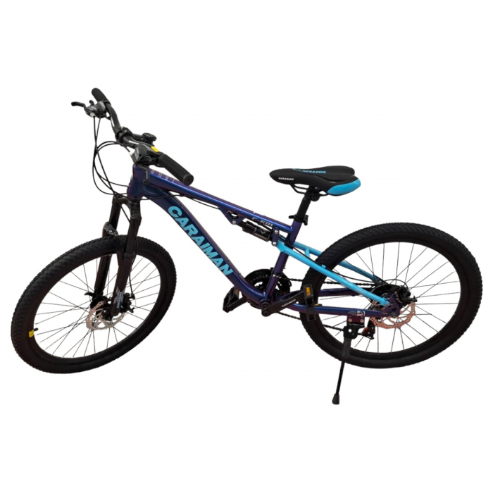 Bicicletă Caraiman, roți 24 sau 26 inch, cu dublă suspensie, frâne pe disc, cameleon, BC80 [2]